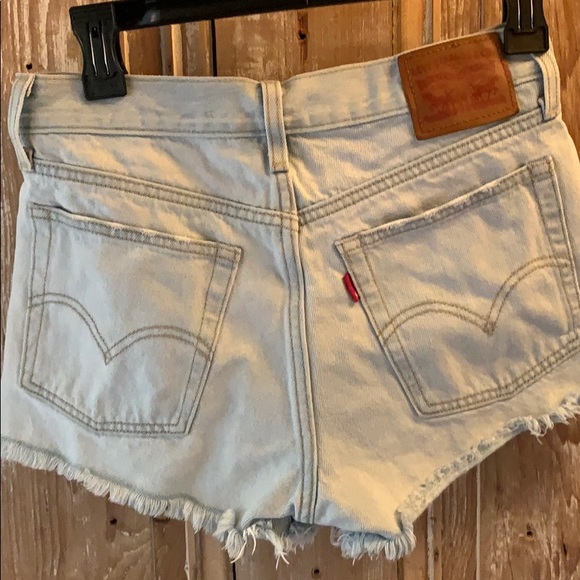 Pair Levi’s Cutoff Jean Shorts